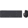 RAPOO Tastiera con mouse Rapoo 9760M Grigio AZERTY