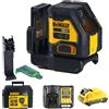 DEWALT Tracciatore laser a croce verde Dewalt DCLE34021D1-QW 12V 2Ah