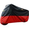 Wrypun Luyao Copertura Moto per Honda Goldwing 1100 1200 1500 1800 XXXL Esterno Nero+Rosso