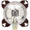 HELLA 1K0 008 191-007 FF/Alogeno-Gruppo ottico, Faro di profondità - 90mm Essential - 12V - rotondo - Numero di riferimento: 12.5 - Montaggio, interno - Lente diffusore cristallina - Sx/Dx - Unità d'i