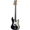 EKO GUITARS - Basso Elettrico PB‑300, 4 Corde, Corpo Pioppo, Manico Acero, Tastiera Laurel, 2 Pickup PB Humbucker, Ponte Vintage 4‑Saddle, Colore Nero