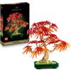 LEGO Botanicals Bonsai Di Acero Rosso Giapponese - Set Di Piante Artificiali Con