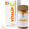PIEMME PHARMATECH Vitalip C Integratore di Vitamina C 30 Capsule | Supporto Sistema Immunitario Innato and Adaptive | Antiossidante per Stanchezza e Difese Immunitarie