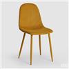 EDG Enzo De Gasperi Sedia Charton H 85 x L40 x P52 cm Colore Ambra