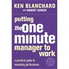 HarperCollins Putting the One Minute Manager to Work [Lingua inglese]