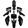 Vjsujehgy Kit di Plastica CRF50 per Parti per Biciclette da MX650 MX500 50cc-160cc in Nero