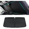 CBRWBKWHI Parasole Parabrezza Auto, per Audi A3 Sportback 8Y 2020-2024 2025 Parabrezza Anteriore Anti UV Isolamento Termico Protezione Pieghevole Interno