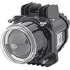 HELLA 1BL 010 820-801 DE/LED-Faro principale, 90mm Performance Bi-LED L70, 12V, rotondo, Montaggio, interno, Spina AMP, anteriore Sx/anteriore Dx