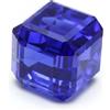 Gravity Gems 100 Ct+ Topazio Naturale Asterismo Cu. Blu, Cubo Sfuso AGL