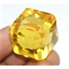 Gravity Gems 150 Ct+ Citrino Giallo Naturale Asterismo Gemma Libera Taglio Cube AGL