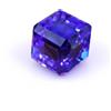 Gravity Gems Topazio Naturale Blu Asterismo Forma Cube 120 Ct+ AGL