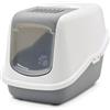 Savic Clean Cat - Lettiera per Gatto con Coperchio Beige Marrone