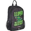 SKANDO BAGS LEGO - Zaino da ragazzo - NINJAGO Lloyd - pratiche tasche laterali in rete - spallacci regolabili - con riflettori per la visibilità - perfetto per scuola e gite