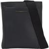 Calvin Klein Borsa a Tracolla Uomo Piccola, Nero (Ck Black), Onesize