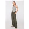 Tezenis Canotta Cotone Costine Con Strass Donna Grigio