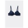 Tezenis Reggiseno Super Push-up In Pizzo Riciclato Los Angeles Donna Blu