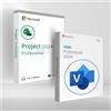 Microsoft Project Professional 2024 + Microsoft Visio Professional 2024