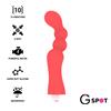G-Spot Vibratore Per Punto G Gohan Rosso Chiaro