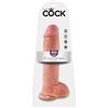 King Cock,Pipedream Dildo Realistico Con Testicoli Color Carne 11" - Pene 28 Cm