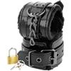 Bondage,Darkness Manette Per Caviglie Regolabili Darkness - Nere