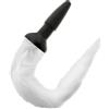 Anal,Darkness Anal Plug In Silicone Darkness Con Coda Bianca