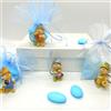 Nene Shop SACCHETTINO CONFETTI SEGNAPOSTO BOMBONIERE NASCITA BATTESIMO PRIMO COMPLEANNO - GNOMI