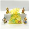 Nene Shop SACCHETTINO CONFETTI SEGNAPOSTO BOMBONIERE NASCITA BATTESIMO PRIMO COMPLEANNO - GNOMI