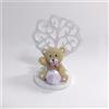 Nene Shop BOMBONIERA ALBERO DELLA VITA ORSETTO ROSA BIMBA