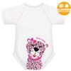 J Bimbi BODY JBIMBI TAGLIA UNICA PER NEONATO BAMBINO IN COTONE 0-36 MESI JUNGLE - LEOPARDINA