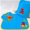 Nene Shop SET ASILO SACCA + TOVAGLIETTA + BAVETTA PERSONALIZZABILE CON NOME - ORSETTO