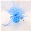 Nene Shop SACCHETTINO CONFETTI SEGNAPOSTO BOMBONIERA NASCITA BATTESIMO RETE CELESTE