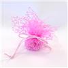 Nene Shop SACCHETTINO CONFETTI SEGNAPOSTO BOMBONIERA NASCITA BATTESIMO RETE ROSA