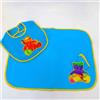 Nene Shop SET ASILO TOVAGLIETTA + BAVETTA PERSONALIZZABILE CON NOME - ORSETTO