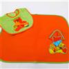 Nene Shop SET ASILO TOVAGLIETTA + BAVETTA PERSONALIZZABILE CON NOME - ORSETTO