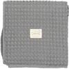 Nene Shop COPERTINA NEONATO CARROZZINA CULLA PASSEGGINO IN CROCHET - COTONE - GRIGIO