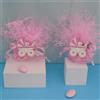 Nene Shop SACCHETTINO CONFETTI SEGNAPOSTO BOMBONIERA NASCITA BATTESIMO CARROZZINA RETE