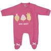 Nene Shop TUTINA NEONATO NASCITA IN COTONE MANICA LUNGA - FRAGOLA