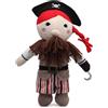 Kiokids BAMBOLA DI STOFFA PER BAMBINO - PIRATA
