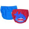 ZOOCCHINI COSTUME CONTENITIVO NEONATO BAMBINO - SET DA 2 PEZZI - SQUALO