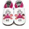 Inch Blue BABBUCE IN PELLE NATURALE - FAIRY PRINCESS INCH BLUE