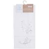Bimbi Dreams QUADRATO NEONATO IN COTONE RICAMATO - SET 2 PEZZI