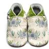 Inch Blue BABBUCE IN PELLE NATURALE - HEFFALUMP INCH BLUE