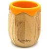 Eco Mikro BICCHIERE IN BAMBU` BAMBINI - SVEZZAMENTO - ECOMIKRO - ARANCIO