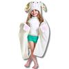 ZOOCCHINI Asciugamano Bimbi con Cappuccio, Bella il Coniglio - 100% cotone - Zoocchini