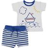 Nene Shop COMPLETO NEONATO BAMBINO MEZZA MANICA - BARCA