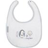 Nene Shop BAVAGLINO BAVETTA NEONATO IN SPUGNA IMPERMEABILE 20x25 CM RICCIO