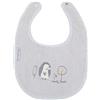 Nene Shop BAVAGLINO BAVETTA NEONATO IN SPUGNA IMPERMEABILE 20x25 CM RICCIO