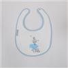 Bimbi Dreams BAVAGLINO BAVETTA NEONATO IN SPUGNA IMPERMEABILE 20x25 CM - COOL ZOO - CONIGLIETTO