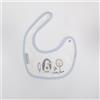 Nene Shop BAVAGLINO BAVETTA NEONATO IN SPUGNA IMPERMEABILE 19x19 CM RICCIO
