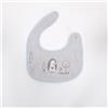 Nene Shop BAVAGLINO BAVETTA NEONATO IN SPUGNA IMPERMEABILE 19x19 CM RICCIO